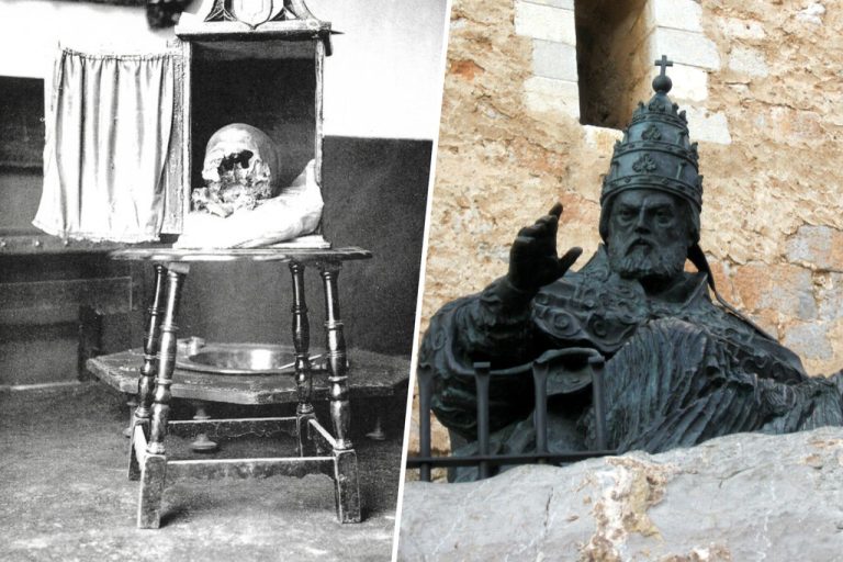 En Aragón hay dos pueblos enzarzados en una pelea legal por una razón: quién debe acoger el cráneo del Papa Luna