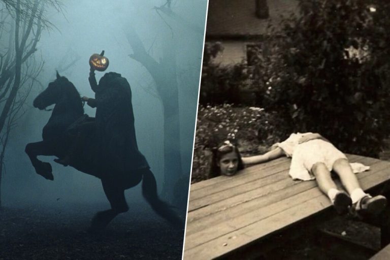 El primer meme fotográfico de la historia era extremadamente macabro: posar como cadáveres decapitados