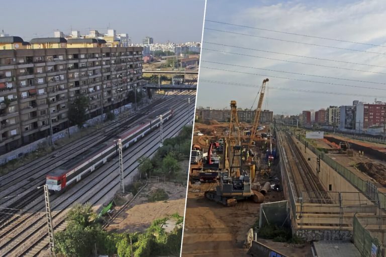 Adif tiene en sus manos el gran "obrón" de Valencia. Ahora también tiene una fuga de gas y vecinos desesperados